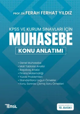 Muhasebe Konu Anlatımı Ferhat Yıldız Muhasebe Konu Anlatımı Ferhat Yıldız