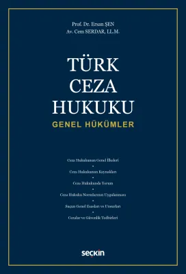 Türk Ceza Hukuku Genel Hükümler