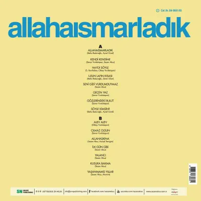 Sezen Aksu - Allahaısmarladık LP