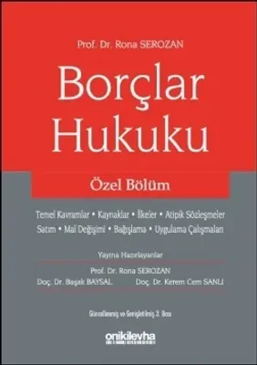 Borçlar Hukuku Özel Bölüm