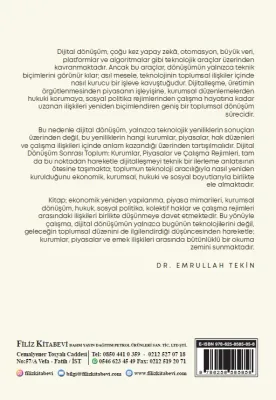 (E-Kitap) Dijital Dönüşüm Sonrası Toplum Emrullah Tekin (E-Kitap) Dijital Dönüşüm Sonrası Toplum Emrullah Tekin