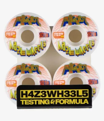 HAZE WHEELS MACKRODT TRAP DOORS ROUND WHEELS (WHITE) 52MM 101A HAZE WHEELS MACKRODT TRAP DOORS ROUND WHEELS (WHITE) 52MM 101A