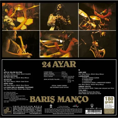 Barış Manço - 24 Ayar LP Barış Manço - 24 Ayar LP