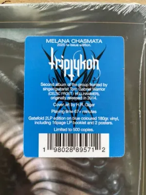 Triptykon – Melana Chasmata (Blue Vinyl) LP Triptykon – Melana Chasmata (Blue Vinyl) LP
