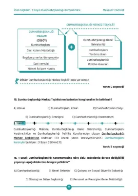 Türkiye'nin İdari Yapısı Çözümlü Soru Bankası Okan Arslan Türkiye'nin İdari Yapısı Çözümlü Soru Bankası Okan Arslan