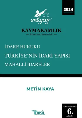 İMTİYAZ İdare Hukuku- Türkiye'nin İdari Yapısı-Mahalli İdareler Metin İMTİYAZ İdare Hukuku- Türkiye'nin İdari Yapısı-Mahalli İdareler Metin