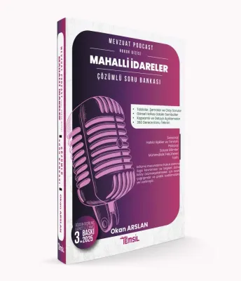 Mahalli İdareler Çözümlü Soru Bankası Okan Arslan