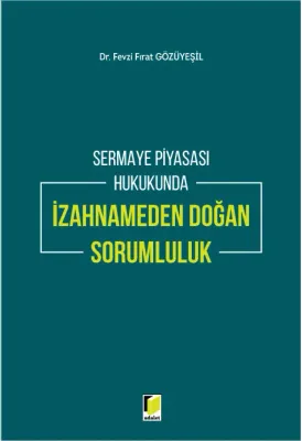 İzahnameden Doğan Sorumluluk