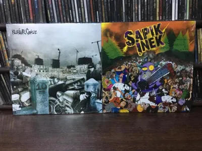 Sapık İnek/Kuaför Cengiz ‎– Split LP