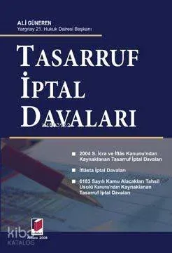 Tasarruf İptal Davaları