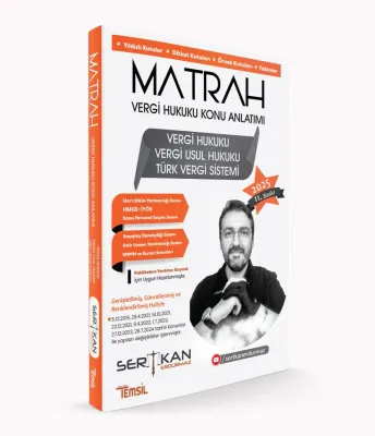 MATRAH Vergi Hukuku Konu Anlatımı