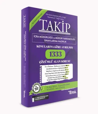 Takip İcra Müdürlüğü ve Müdür Yardımcılığı Sınavı Soru Bankası Sertkan