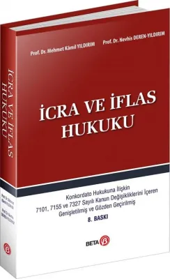 İcra ve İflas Hukuku Prof. Dr. Mehmet Kamil YILDIRIM