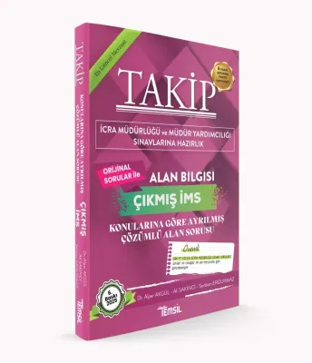 TAKİP İcra Müdürlüğü Çıkmış Soru Bankası