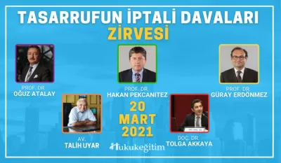 Tasarrufun İptali Davası Zirvesi Video Kaydı Aristo Ya