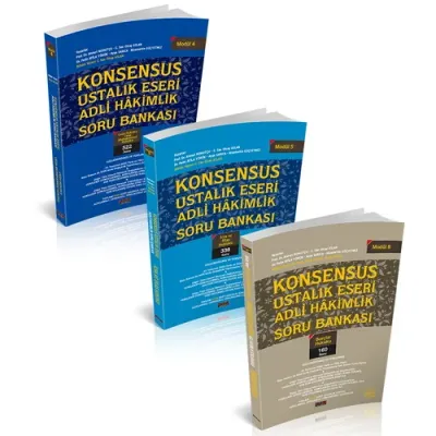 KONSENSUS Ustalık Eseri Adli Hakimlik Soru Bankası Ahmet Nohutçu KONSENSUS Ustalık Eseri Adli Hakimlik Soru Bankası Ahmet Nohutçu