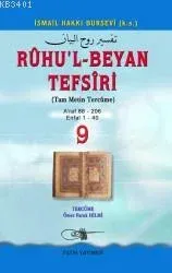 Ruhu'l-Beyan Tefsiri (9. Cilt)