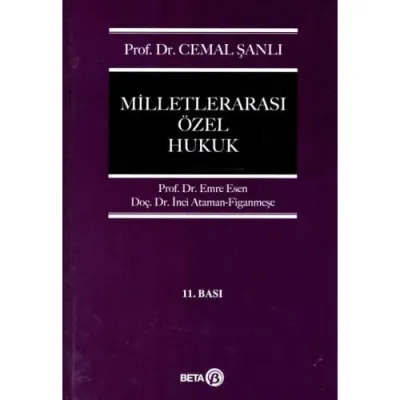 Milletlerarası Özel Hukuk 12.BASKI İnci Ataman-Figenmeşe Milletlerarası Özel Hukuk 12.BASKI İnci Ataman-Figenmeşe