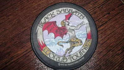Black Sabbath - World Tour 1978 Patch