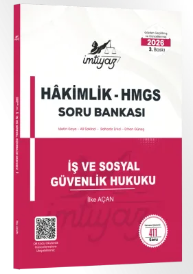 İMTİYAZ İŞ VE SOSYAL GÜVENLİK HUKUKU SORU BANKASI