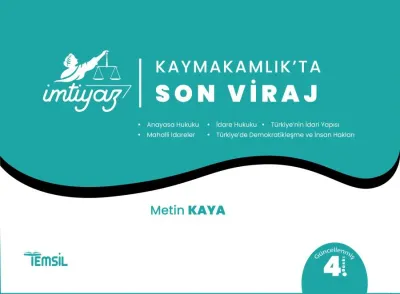 İMTİYAZ Kaymakamlık'ta Son Viraj Metin Kaya İMTİYAZ Kaymakamlık'ta Son Viraj Metin Kaya