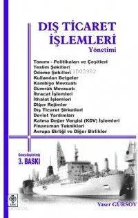 Dış Ticaret İşlemleri Yönetimi