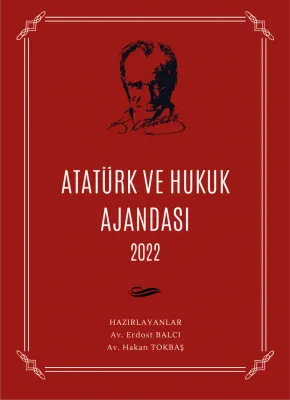 Atatürk ve Hukuk Ajandası 2022 - Kırmızı