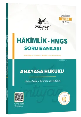 İMTİYAZ ANAYASA HUKUKU SORU BANKASI