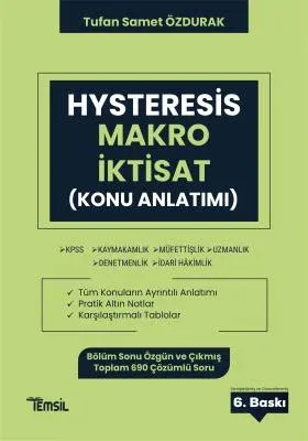 HYSTERESIS Makro İktisat 6.BASKI Tufan Samet Özdurak