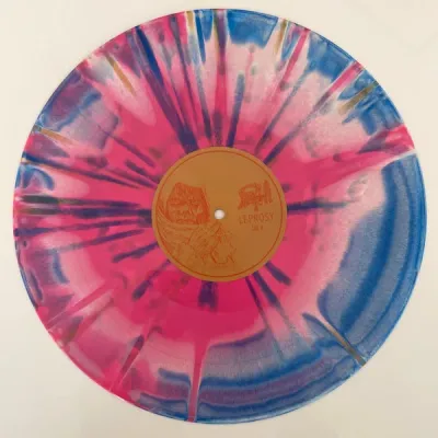 Death – Leprosy (Special Edition, Custom Tri Color Merge [Hot Pink, Bo