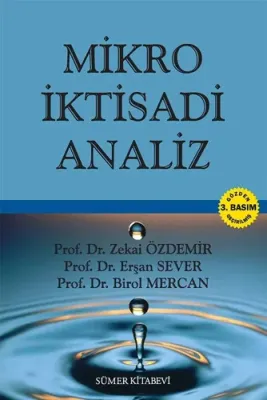 Mikro İktisadi Analiz %10 indirimli Zekai Özdemir