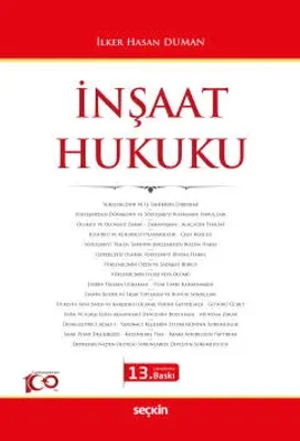 İnşaat Hukuku 13.BASKI