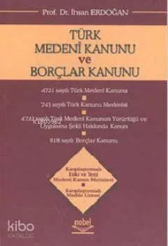 Türk Medeni Kanunu ve Borçlar Kanunu