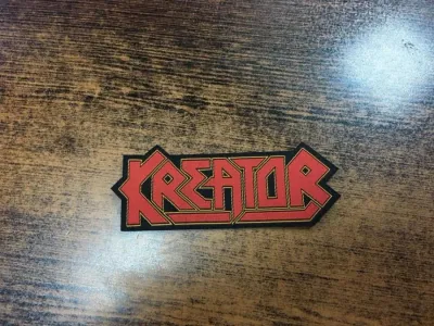 Kreator - Cut-Out Logo Patch