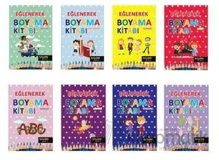 Eğlenerek Boyama (8 Takım Set)