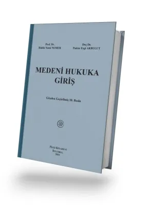 Medeni Hukuka Giriş 10. Baskı