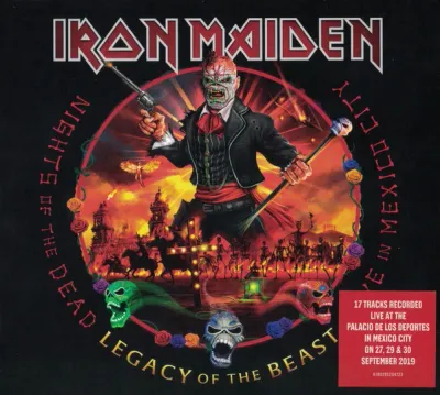 Iron Maiden – Nights Of The Dead, Legacy Of The Beast: Live In Mexico City CD