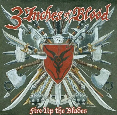 3 Inches Of Blood ‎– Fire Up The Blades CD