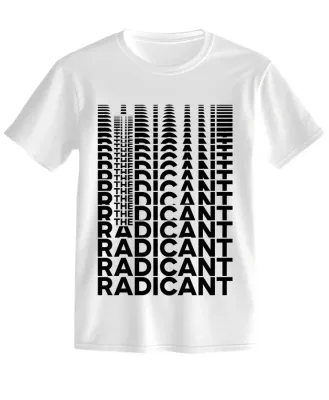 The Radicant - Cascade (White) T-shirt