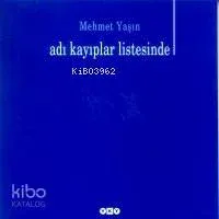 Adı Kayıplar Listesinde