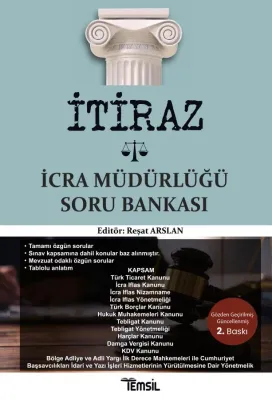 İtiraz İcra Müdürlüğü Soru Bankası 2.Baskı Reşat Arslan İtiraz İcra Müdürlüğü Soru Bankası 2.Baskı Reşat Arslan