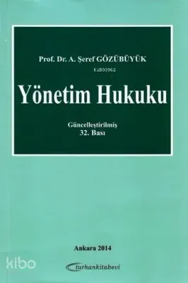 Yönetim Hukuku A. Şeref Gözübüyük