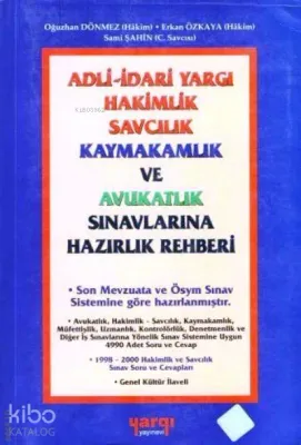 Adli-idari Yargı Hakimlik Savcılık