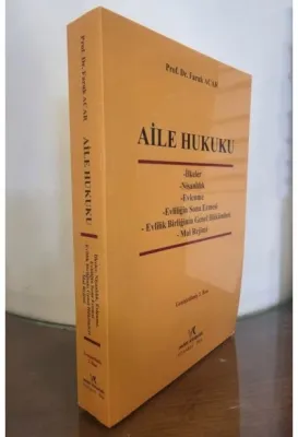 AİLE HUKUKU  İLKELER NİŞANLILIK 2.B 2026 FARUK ACAR