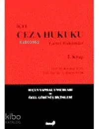 Ceza Hukuku Genel Hükümler II