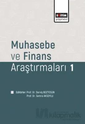 Muhasebe ve Fınans Araştırmaları 1