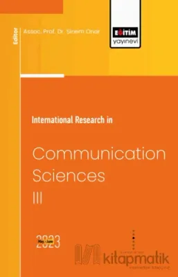 International Research in Communication Sciences III