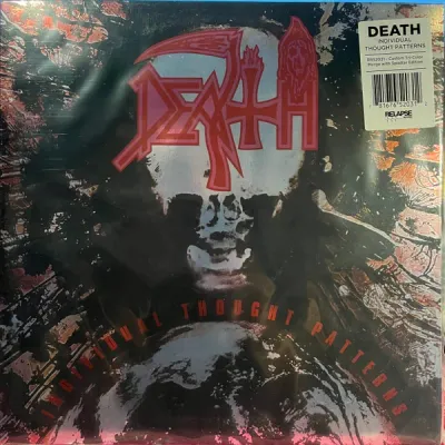 Death – Individual Thought Patterns (Special Edition, Custom Tri Color Merge [Hot Pink, Bone White And Red] With Black, Gold And Brown Splatter) LP