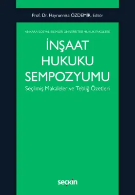 İnşaat Hukuku Sempozyumu