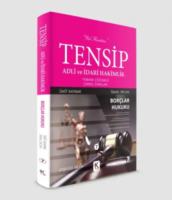 TENSİP BORÇLAR HUKUKU